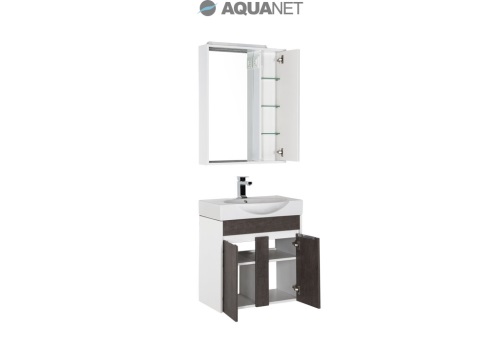 Комплект мебели Aquanet Коста 65 белый/дуб антик