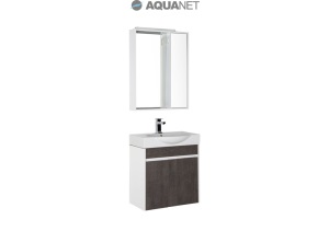 Комплект мебели Aquanet Коста 76 белый/дуб антик