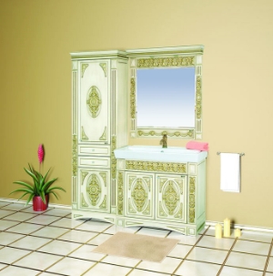 Мебель для ванной Беатрис - 100 бежевый