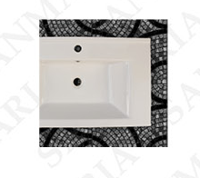 Мебель для ванной SanMaria Лимбург 65  цвет чёрный 2 ящика