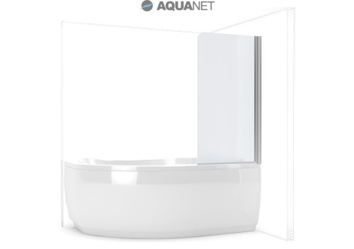 Шторка для ванны Aquanet AQ1 R 75*135, матовое стекло
