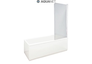 Шторка для ванны Aquanet AQ1 R 75*135, узорчатое стекло