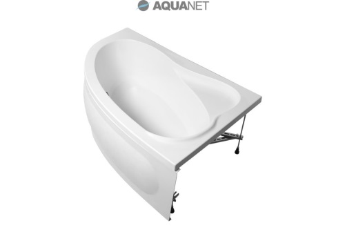 Ванна акриловая асимметричная Aquanet Luna 155*100 R правая