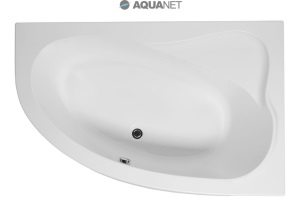 Ванна акриловая асимметричная Aquanet Luna 155*100 R правая