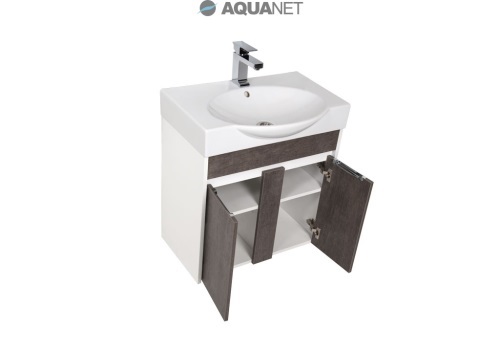 Комплект мебели Aquanet Коста 76 белый/дуб антик