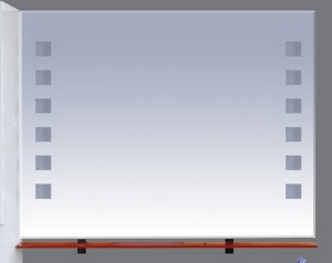 Зеркало Эллада - 100 с красной полочкой