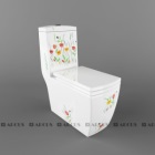 Унитаз-моноблок ARCUS 050 white FLH (белый мозаика FLH)