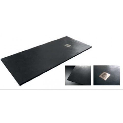 Душевой поддон из искусственного камня  Stone Tray ST-158G/W 800х1500х25