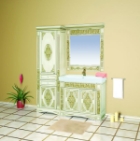 Мебель для ванной Беатрис - 80 бежевый
