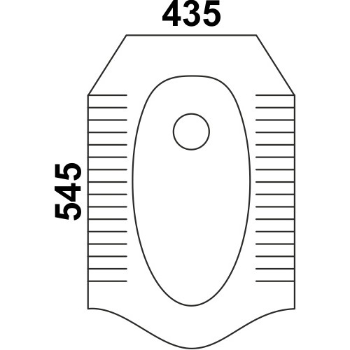 Напольный унитаз Мелана MLN- D410