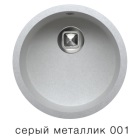 Мойка Tolero R-104 серый металлик 001