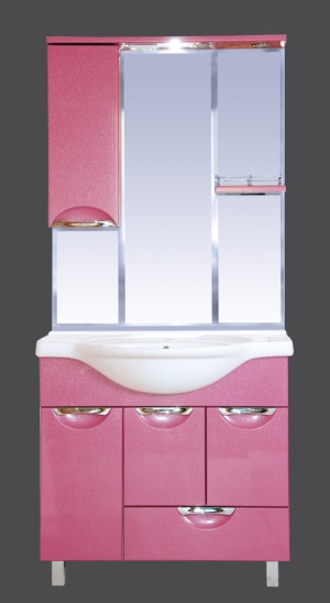 Комплект мебели Жасмин-86 розовая пленка ПВХ