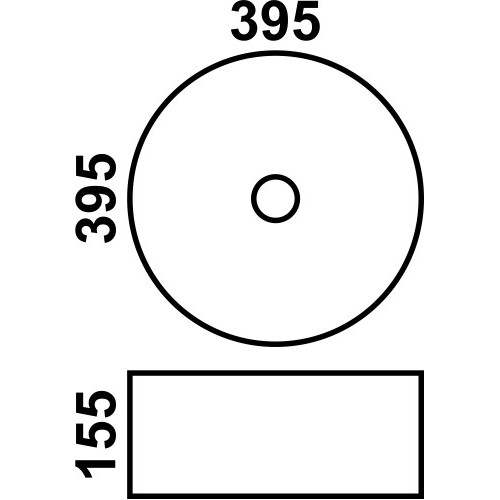 Керамическая раковина для ванной MLN-5004GP-3